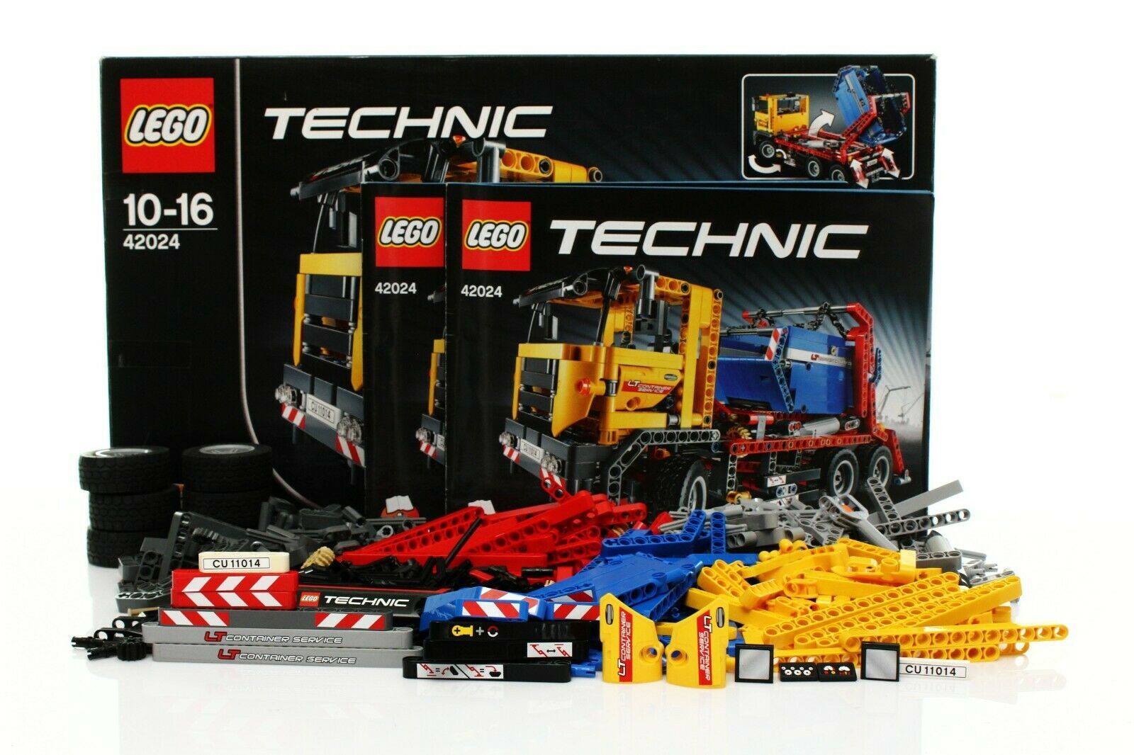 Lego Technic Set 42024 Container Truck 100% and 50 items
