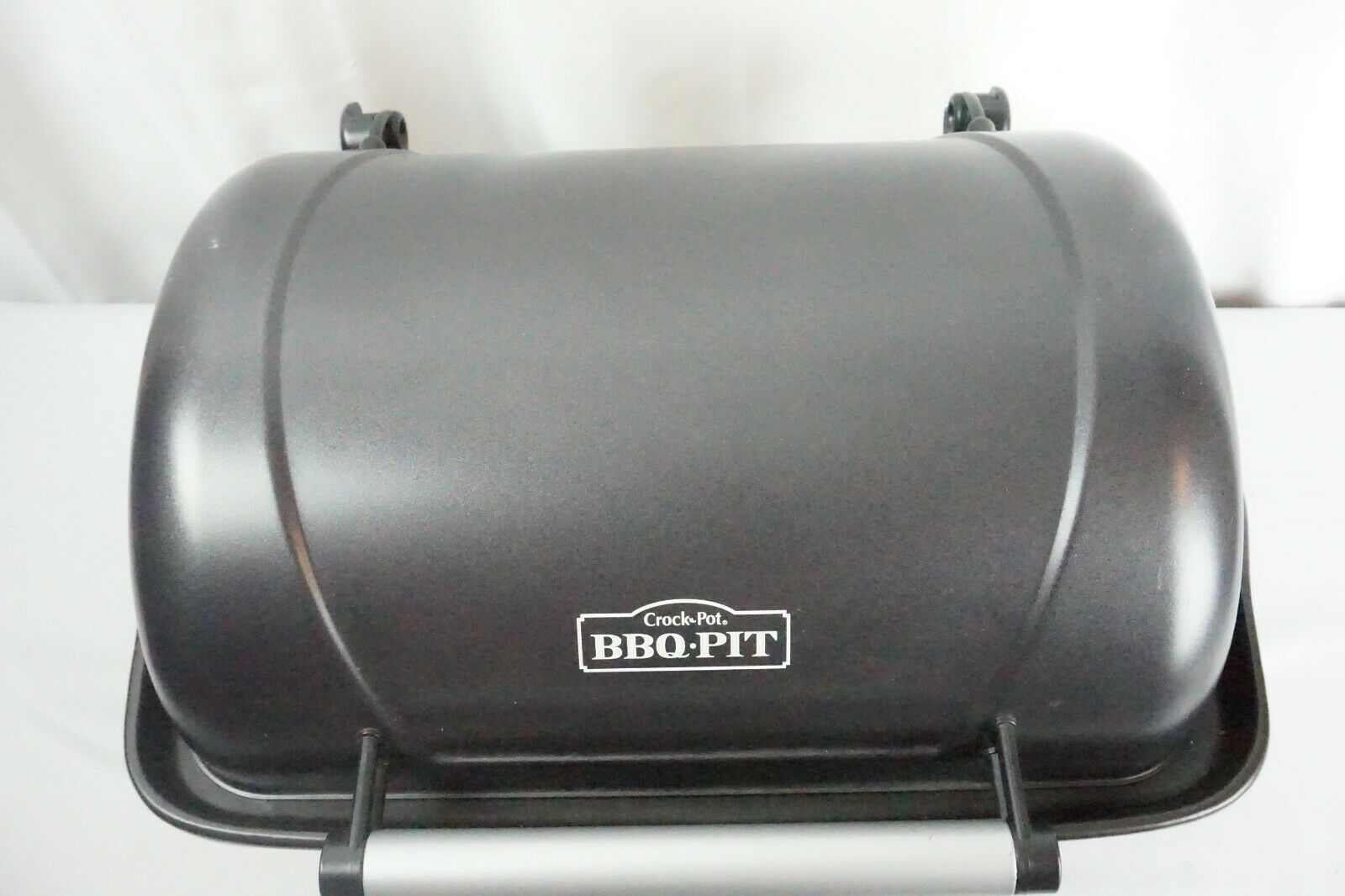 RIVAL Crock Pot BBQ Pit Indoor Countertop Slow Roaster Meat Cooker ...