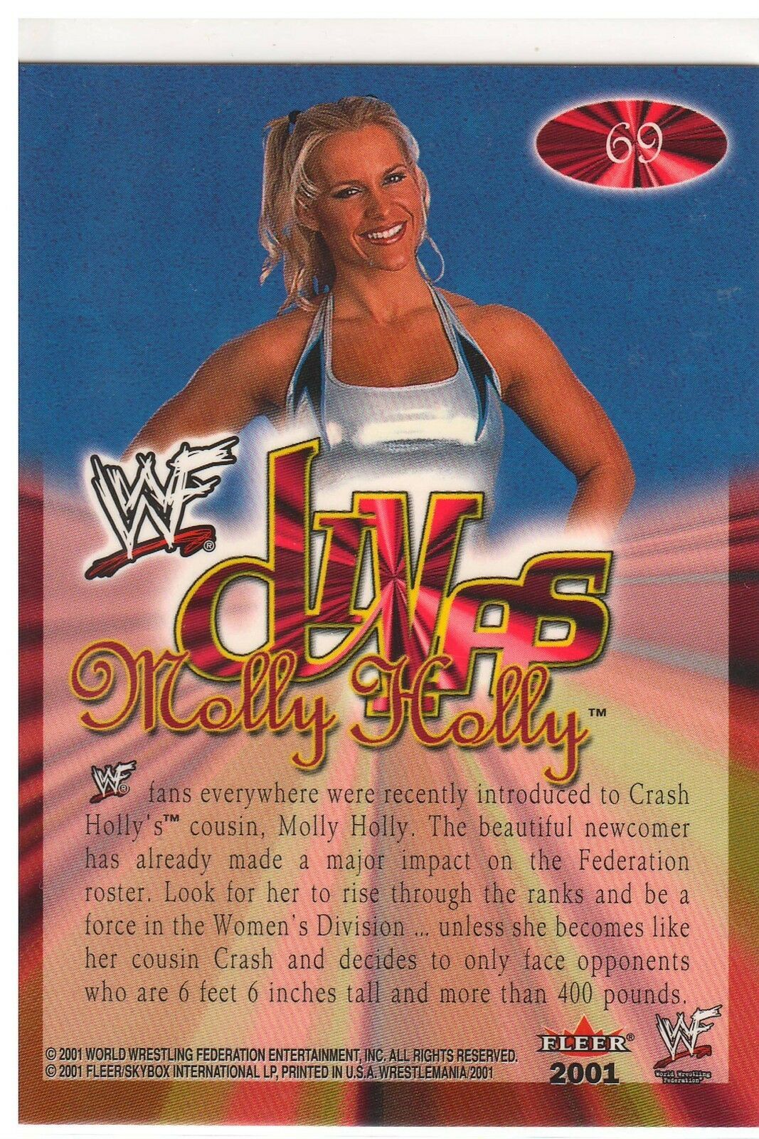 2001 Fleer WWF Diva 