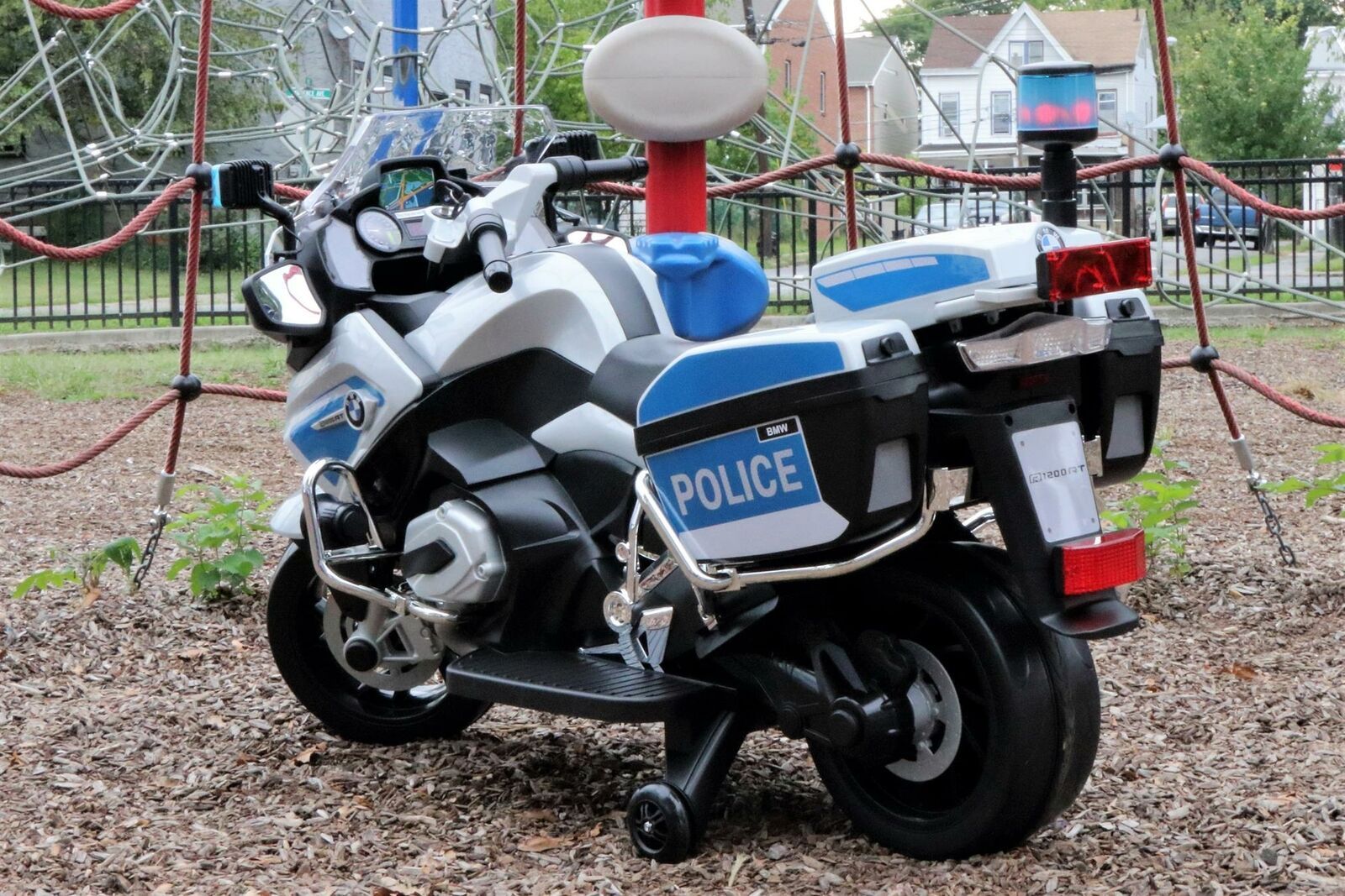 childrens electric police bike