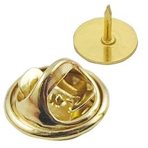 Bluemoona 25 Sets - Brass TIE Tac Tacks Butterfly with Clutch Findings R... - $7.99
