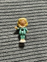Vintage 1993 Bluebird Polly Pocket Cuddly Kitty Replacement Doll in Pajamas - $17.99