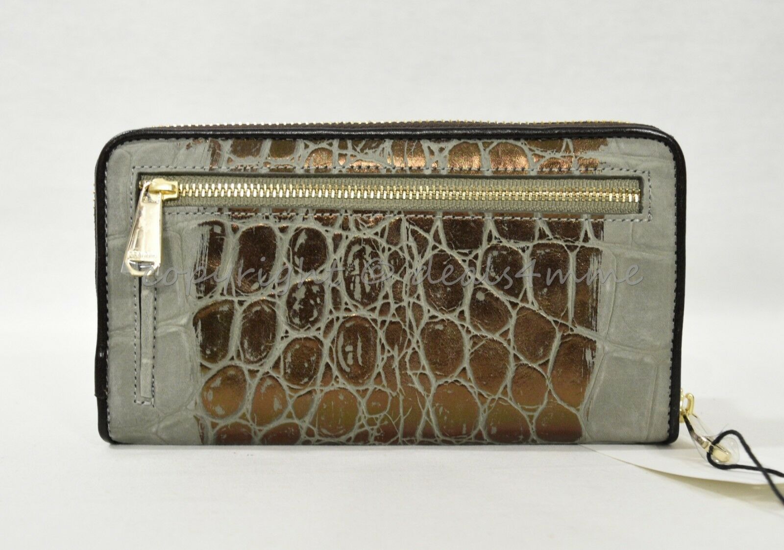 brahmin suri zip around wallet