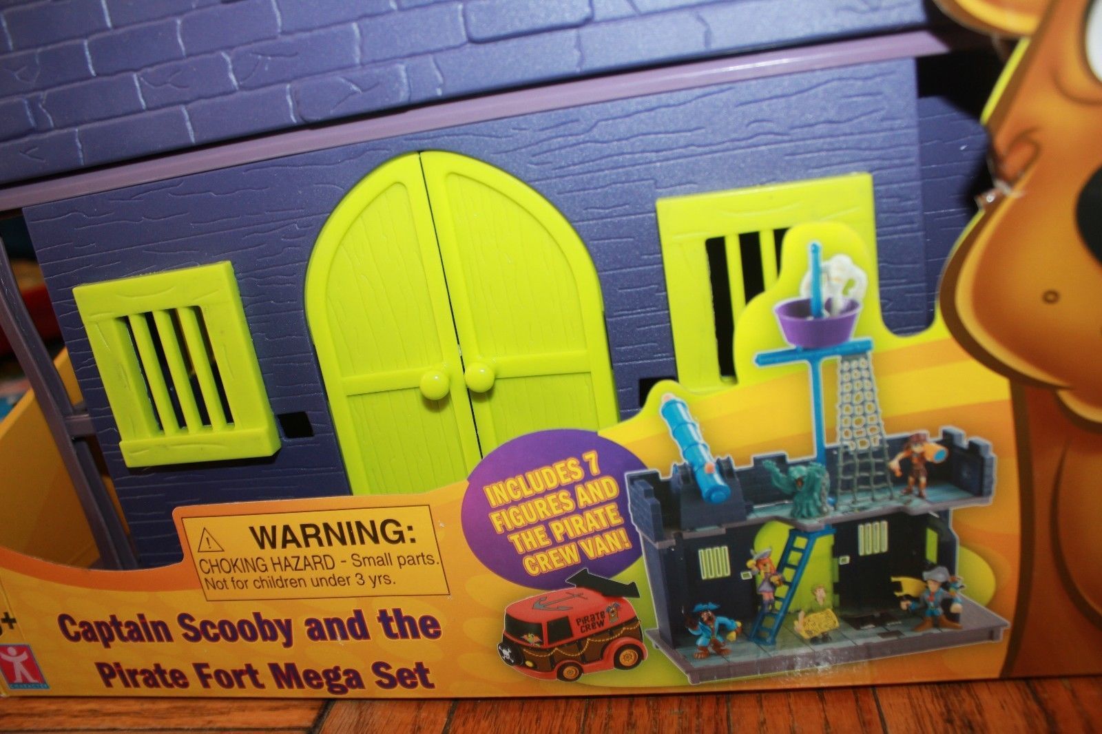 ScoobyDoo Pirate Fort Mega HTF Set w 7Pack Action Figures NEW ScoobyDoo