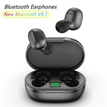 TWS E6S Bluetooth Headphones; Noise Canceling Wireless Headphones for Xiaomi Red - $17.10