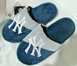 MLB New York Yankees 2021 Colorblock Slippers Size L by Forever Collecti... - $34.95