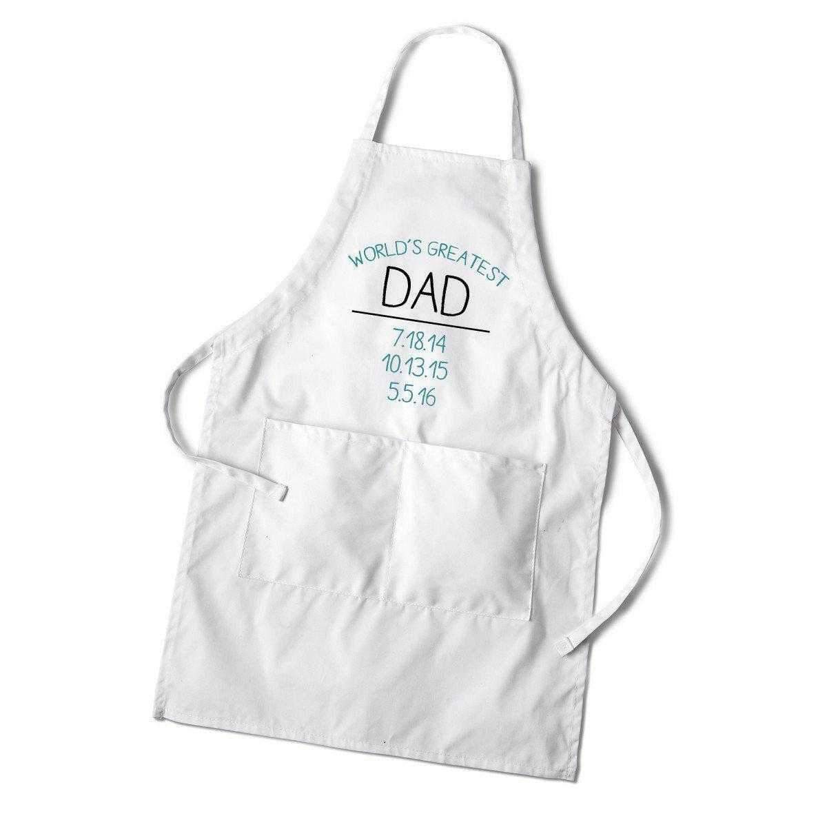 World's Greatest Dad Apron Aprons