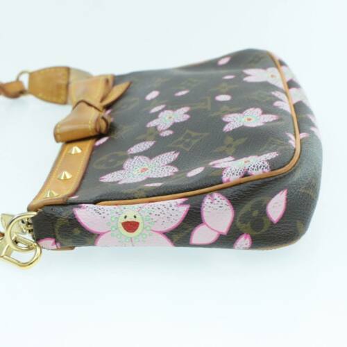 LOUIS VUITTON Monogram Cherry Blossom Pochette Accessoires Pouch M92006 14844 - Women&#39;s Bags ...