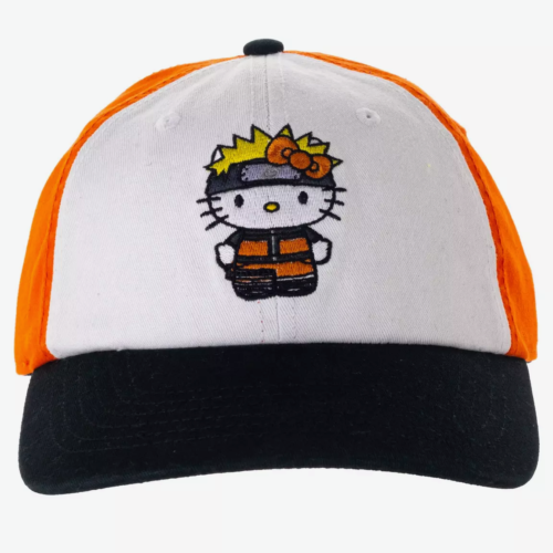 Naruto x Sanrio Hello Kitty as Naruto Baseball Hat