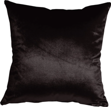 Milano 16x16 Black Decorative Pillow, Complete with Pillow Insert - $31.45