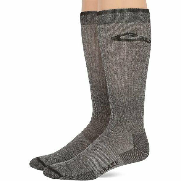 2 Pair Drake Mens 70% Merino Wool Insulated Thermal Outdoor Work Boot Socks