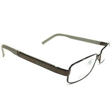 Gucci GG1840 GSA Eyeglasses Frames Brown Grey Green Spellout Logos 55-16-140 - $168.29