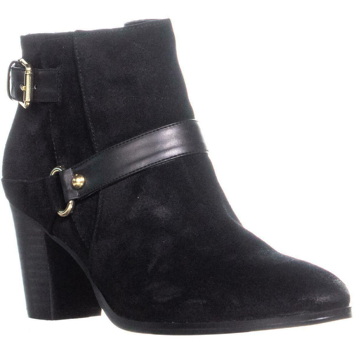 Marc Fisher Ella Casual Ankle Boots, Black, 6 US - Boots