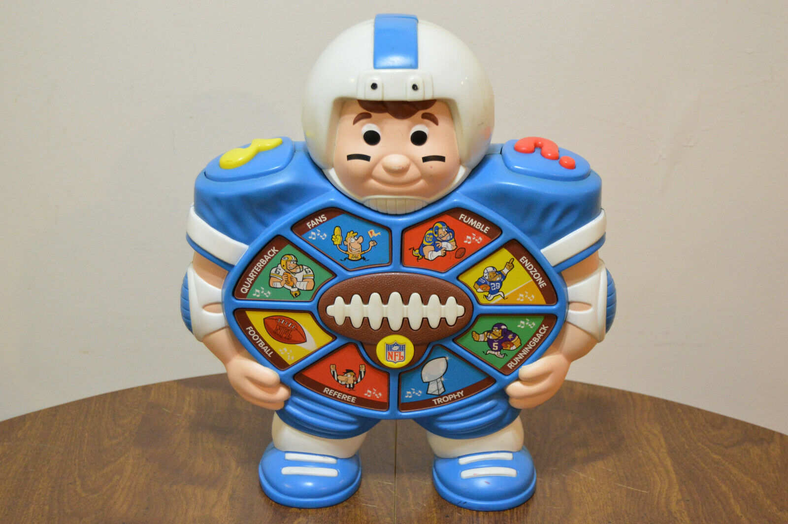 NFL Football CHAMP Talking & Music Toy By KidDesigns RARE Works Great
