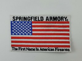Springfield Armory Embroidered Patch U.S Flag The First Name in American... - $6.92