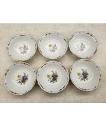 Kaiser Western Germany &quot;Maria Theresia&quot; 6 Small Bowls Fruit Dessert Nuts... - $24.31