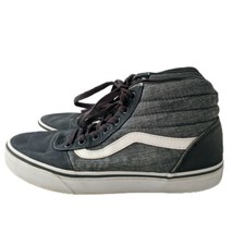 VANS Sneakers High Top Off The Wall Old Skool Shoes Women&#39;s 8.5 Gray Ska... - $29.99