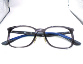 Ray-Ban RB 7142 5760 Gray/Blue 52-18-145 Mens Square Eyeglasses Frames - $59.49