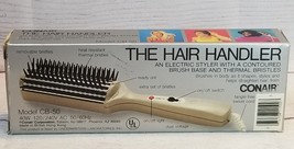 Vintage Conair The Hair Handler Electric Styler Contoured Brush Thermal ... - $21.73