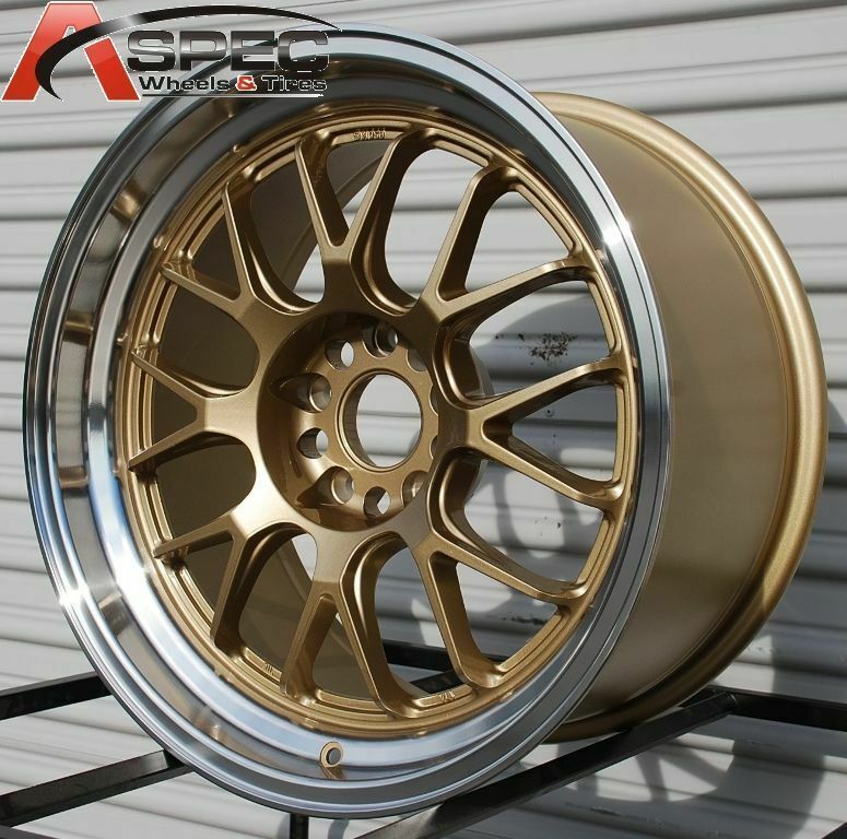 18x9.5 Rota Mxr 5x114.3 20 Royal Gold Wheels Rims Set(4) Wheels