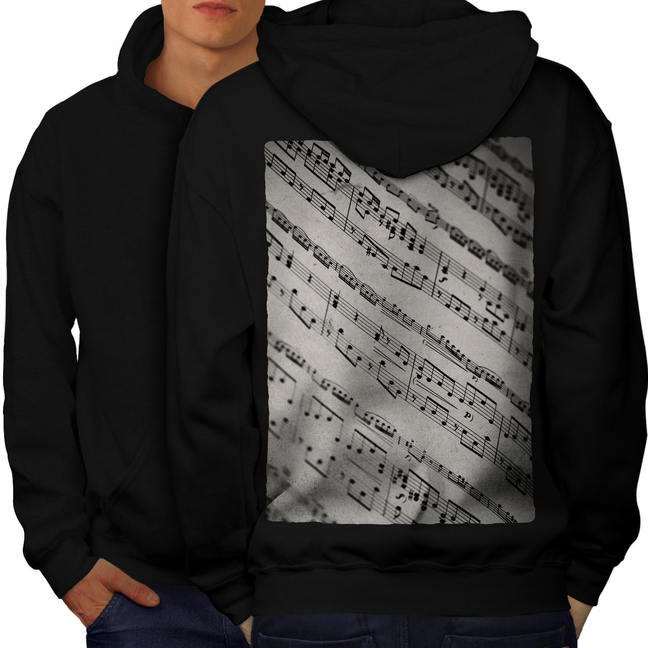 Playing Casual Jumper wellcoda Piano Vintage Photo Mens Sweatshirt