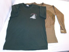 Blackhawk Coyote Compression Shirt & Fort Bragg Fayettenam Bundle Sf Delta 82ND - $38.46