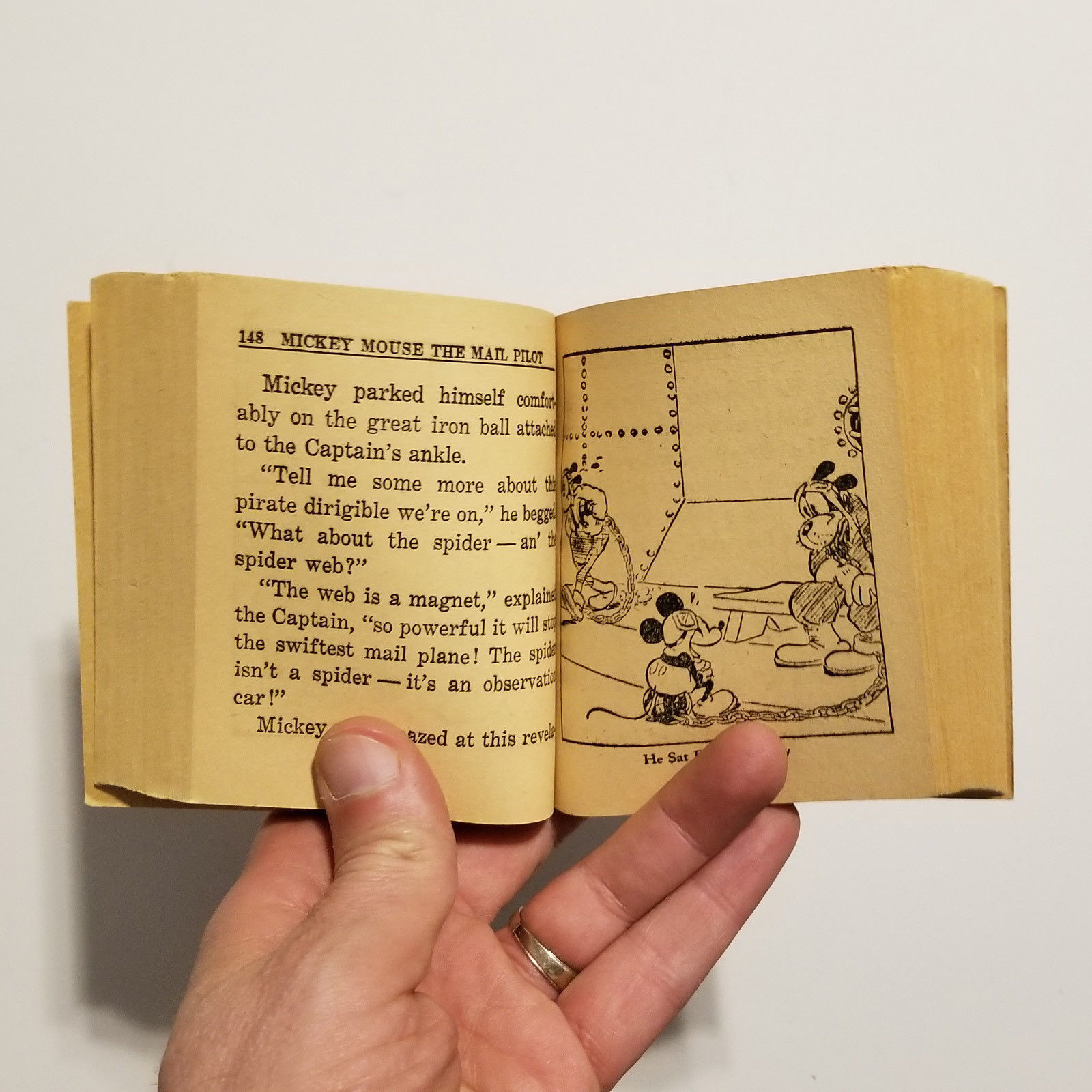 mickey mouse the mail pilot big little book 1933
