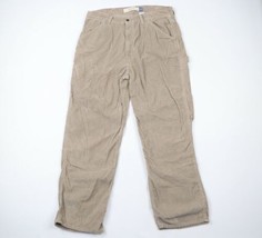 Vintage Gap Mens Size 38x32 Faded Carpenter Wide Leg Corduroy Chino Pant... - $64.30