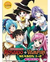 Rosario To Vampire Sea 1-2 Vol.1-26 End English Dubbed Region All SHIP FROM USA