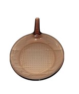 Visions Corning Amber Skillet Frying Pan Cookware Made In USA 10” Waffle... - $29.99