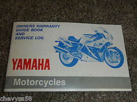 Yamaha Warranty Guide Book #1 Shop Service Repair Manual - $9.97