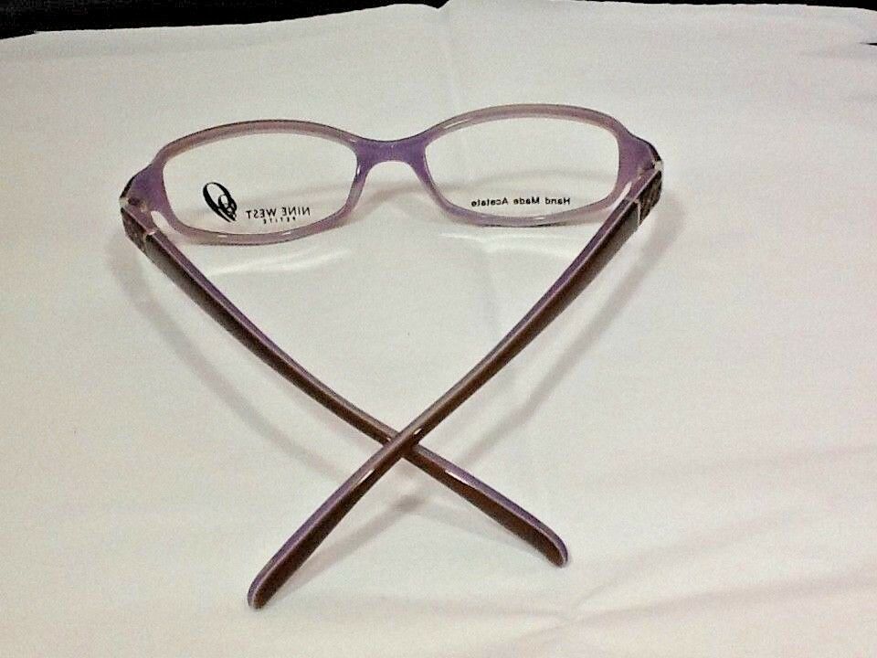 Nine West Women's Petite Eyeglass Frames NW 443 OERL 135 Brown