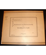 1892 Chicago World&#39;s Fair PORTFOLIO OF PHOTOGRAPHS Book #11 Columbia Exp... - $19.99