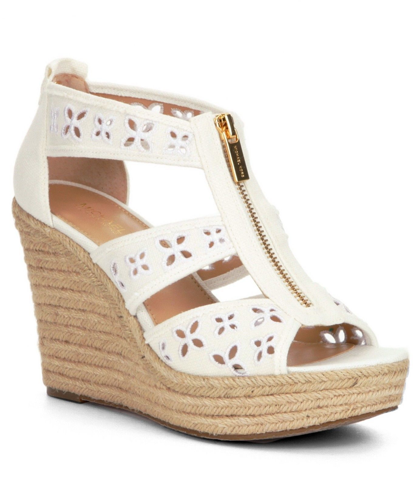 michael michael kors damita platform wedge sandals black