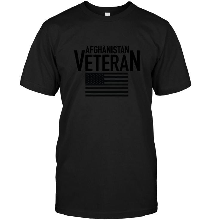 Mens Afghanistan Veteran Of The United States Army Military Shirt T Shirts Tank Tops