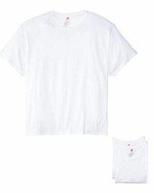 3 HANES Mens TAGLESS ComfortSoft BIG COMFORT Size 9XL Crew T-Shirt 3-Pac... - $35.63