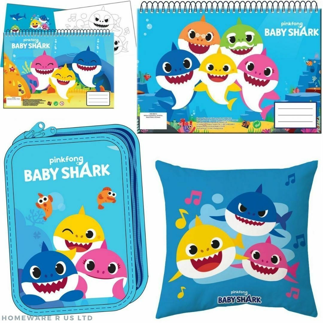 Kinder Jungen Mädchen pinkfong Baby Shark Ausmalen Zubehör Stifte Spielzeug