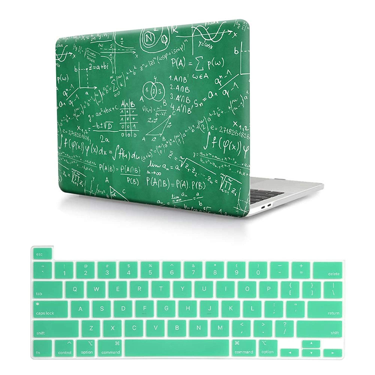 HRH 2 in 1 Olympic Math PC Plastic Hard Case Cover and Silicone Keyboard Cover f