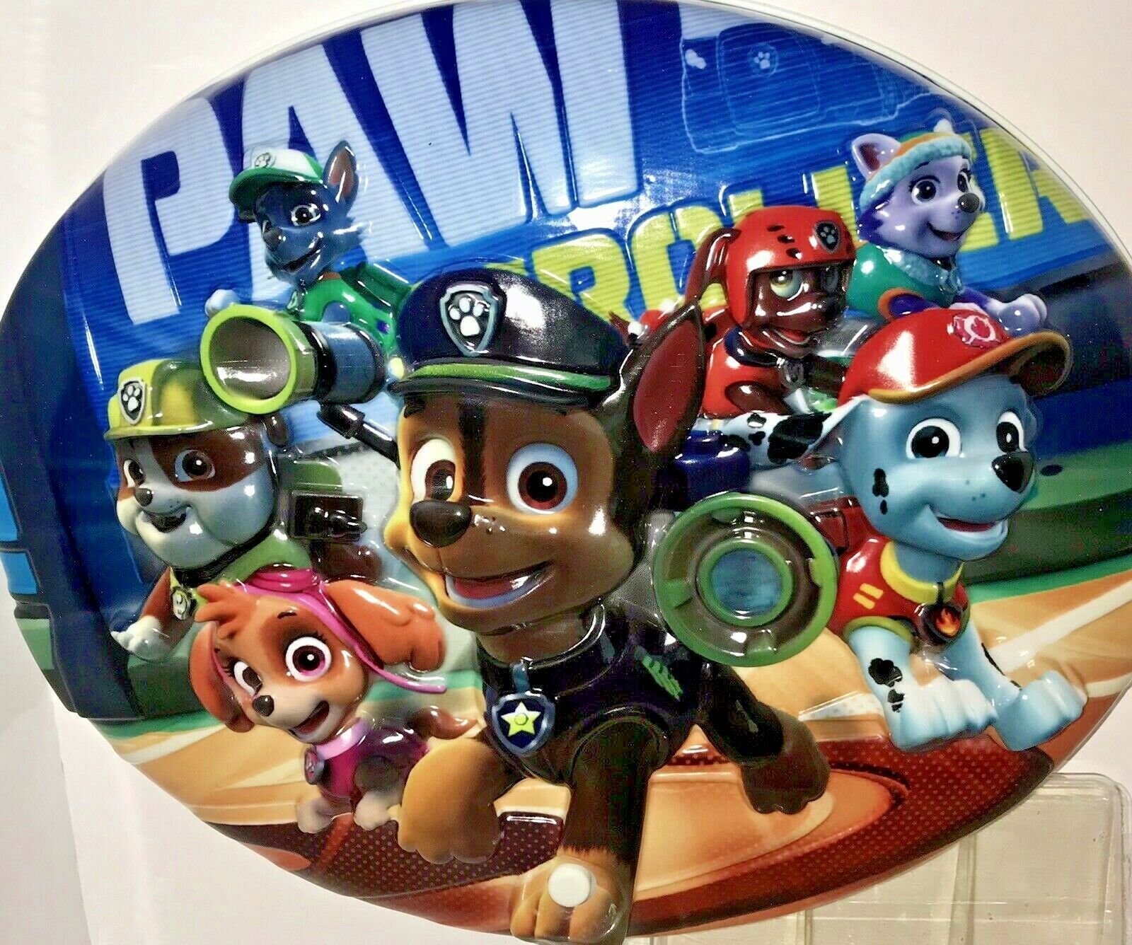 Primary image for Paw Patrol Lighted Wall Plaque Chase Marshall Skye Rubble