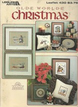 Vintage Leisure Arts #430 Olde Worlde Christmas - Counted Cross Stitch - $7.92