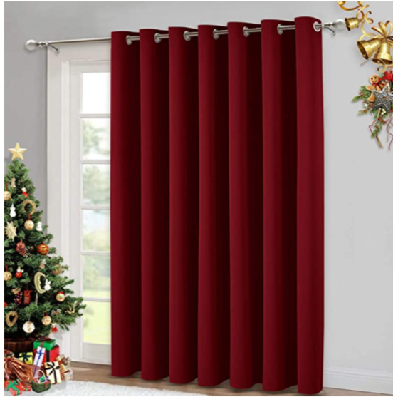 Primary image for NICETOWN Blackout Blinds for Sliding Door - Indoor Slider Curtains for Patio