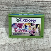 Leap Frog Explorer LeapPad Minnie Mouse Bow-tique Bowtique Game Cartridg... - $9.90