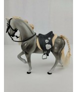 Vintage 1995 Empire Grand Champions Horse Walking Stallion Andalusian Gray - $33.32