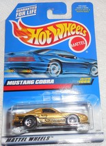 Hot Wheels 1999 Mattel Wheels &quot;Mustang Cobra&quot; #1066 Mint On Sealed Card - $3.00
