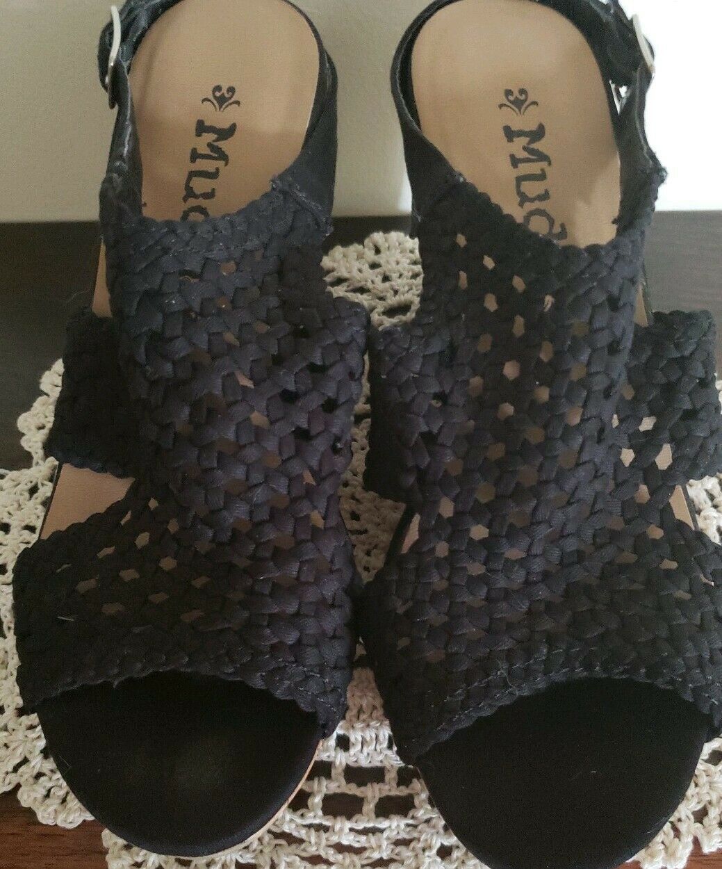 mudd cork wedge sandals