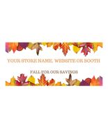 Fall Leaves Website, Booth or Store Banner 960x400 - $10.00