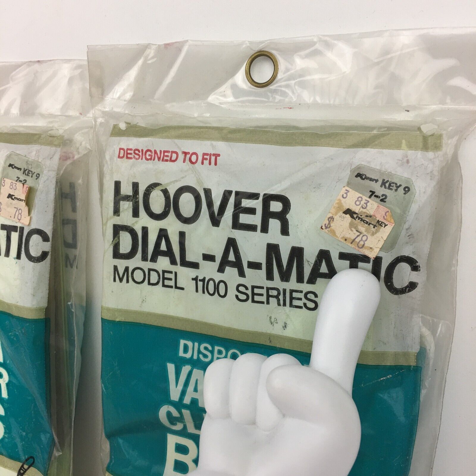 Vtg Kmart Hoover Dial a Matic Model 1100 Series Vacuum Cleaner Bags