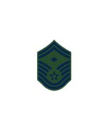 4&quot; air force e-8 1st sergeant bdu bumper sticker decal usa made - $23.74