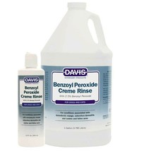 Dog Shampoo Benzoyl Peroxide Creme Rinse Healing Dermatitis Relief Choos... - $27.61+