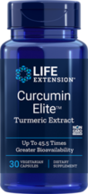 4 PACK Life Extension CURCUMIN ELITE TURMERIC was Super Bio 500 mg 30 veg caps image 1